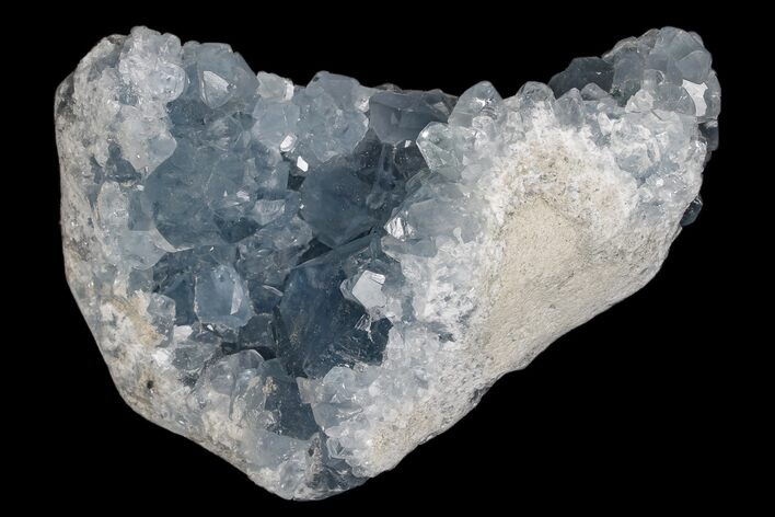 Sparkly Celestine (Celestite) Crystal Cluster - Madagascar #173147
